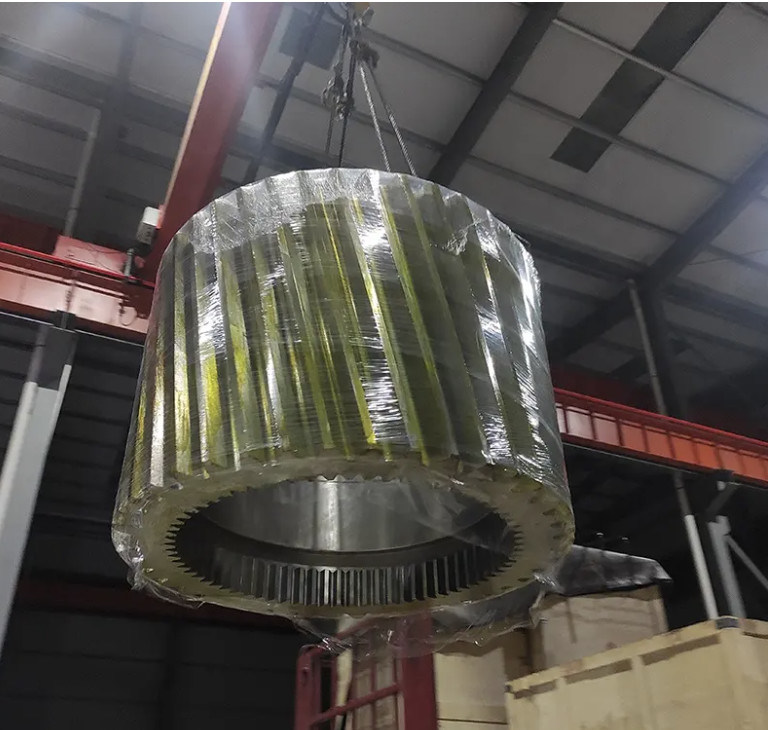 Тяжелое цилиндрическое редуктор огромное редуктор для превосходной передачи мощности в серебряной отделке