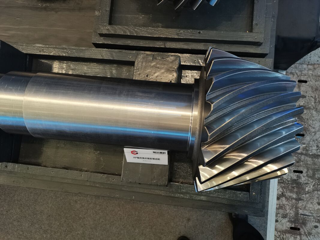 Высокоточный комплект спиральных конических шестерен с износостойкостью и гладкой обработкой для промышленного оборудования